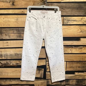 Marc‎ By Marc Jacobs Annie Boyfriend Crop Jeans Size 25